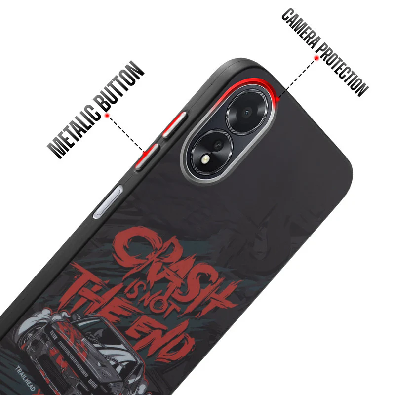 Printed Tough Case For Oppo A18 - Image 9