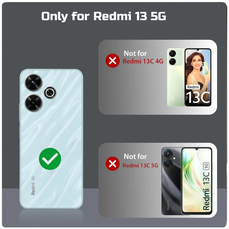 Printed Tough Case For Redmi 13 5G - Image 44