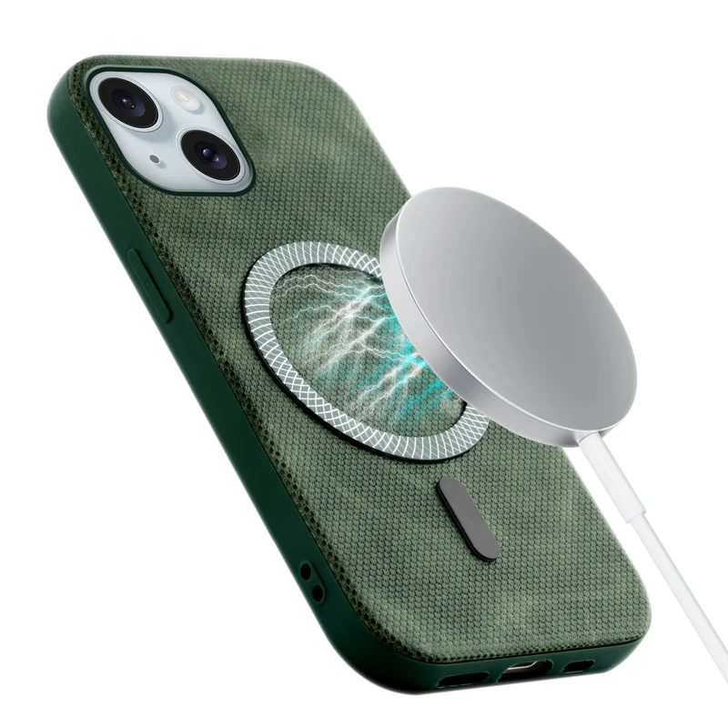 Rugged Vintage Look Back Case For Apple iPhone 14 With Magnetic Charging Compatible with Wireless Charging Support - Image 22
