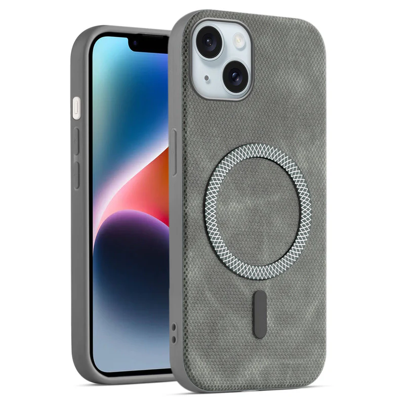 Rugged Vintage Look Back Case For Apple iPhone 14 With Magnetic Charging Compatible with Wireless Charging Support - Image 25