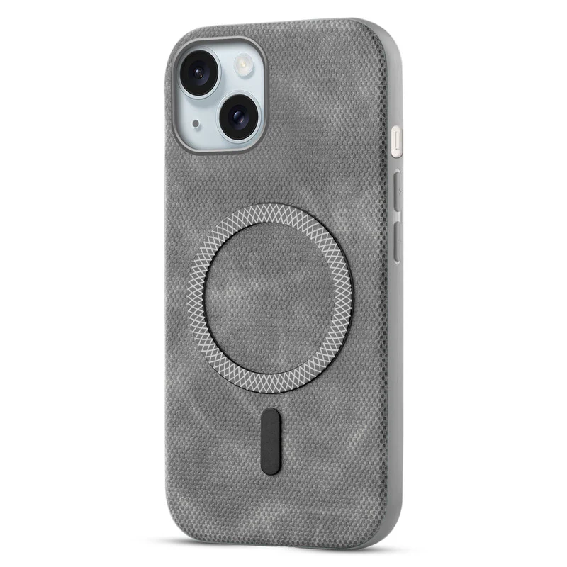 Rugged Vintage Look Back Case For Apple iPhone 15 With Magnetic Charging Compatible with Wireless Charging Support - Image 29