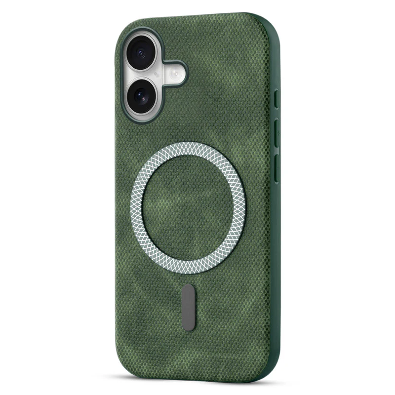 Rugged Vintage Look Back Case For Apple iPhone 16 With Magnetic Charging Compatible with Wireless Charging Support - Image 23