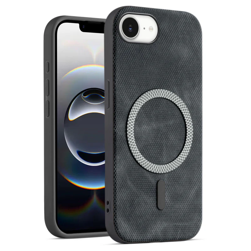 Rugged Vintage Look Back Case For Apple iPhone 16e With Magnetic Charging Compatible with Wireless Charging Support - Image 13