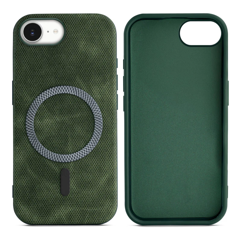 Rugged Vintage Look Back Case For Apple iPhone 16e With Magnetic Charging Compatible with Wireless Charging Support - Image 21