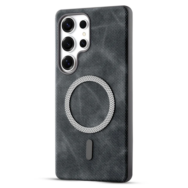 Rugged Vintage Look Back Case For Samsung S23 Ultra 5G With Magnetic Charging Compatible with Wireless Charging Support - Image 17