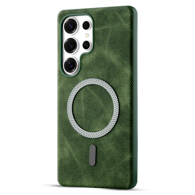 Rugged Vintage Look Back Case For Samsung S23 Ultra 5G With Magnetic Charging Compatible with Wireless Charging Support - Image 23