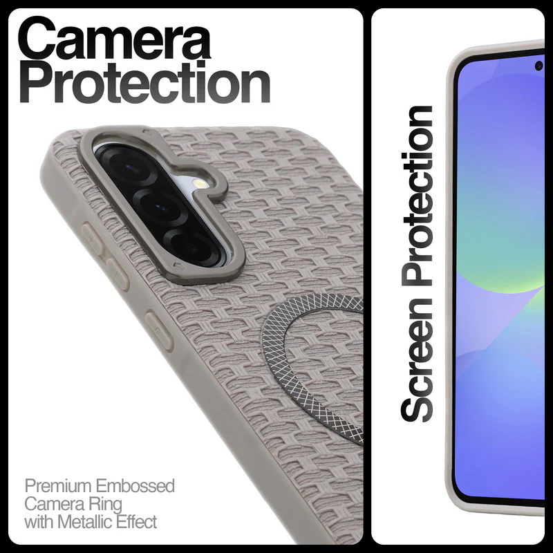 Rugged Silicone Grip Mobile Back Cover Case For Samsung A36 5G With Wireless Charging Support Support - Image 18