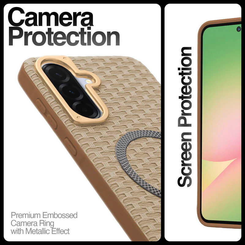 Rugged Silicone Grip Mobile Back Cover Case For Samsung A56 5G With Wireless Charging Support Support - Image 24