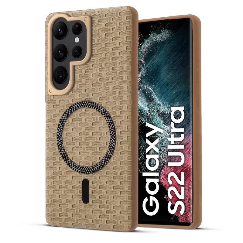 Rugged Silicone Grip Mobile Back Cover Case For Samsung S22 Ultra 5G With Wireless Charging Support Support - Image 19