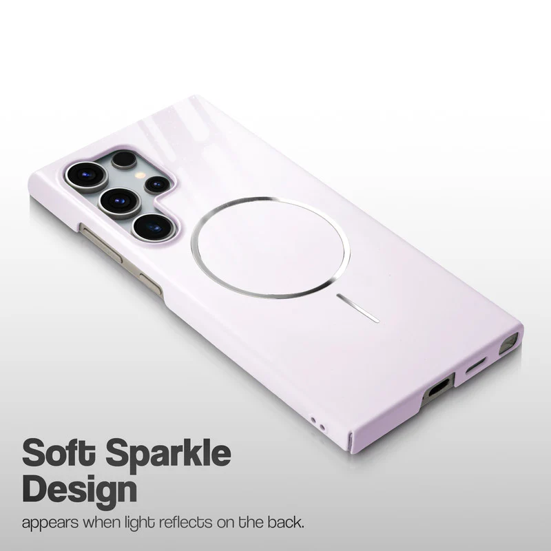 Smooth & Shiny Glossy Hard Back Cover Case For Samsung S23 Ultra 5G With Wireless Charging Support Support - Image 16