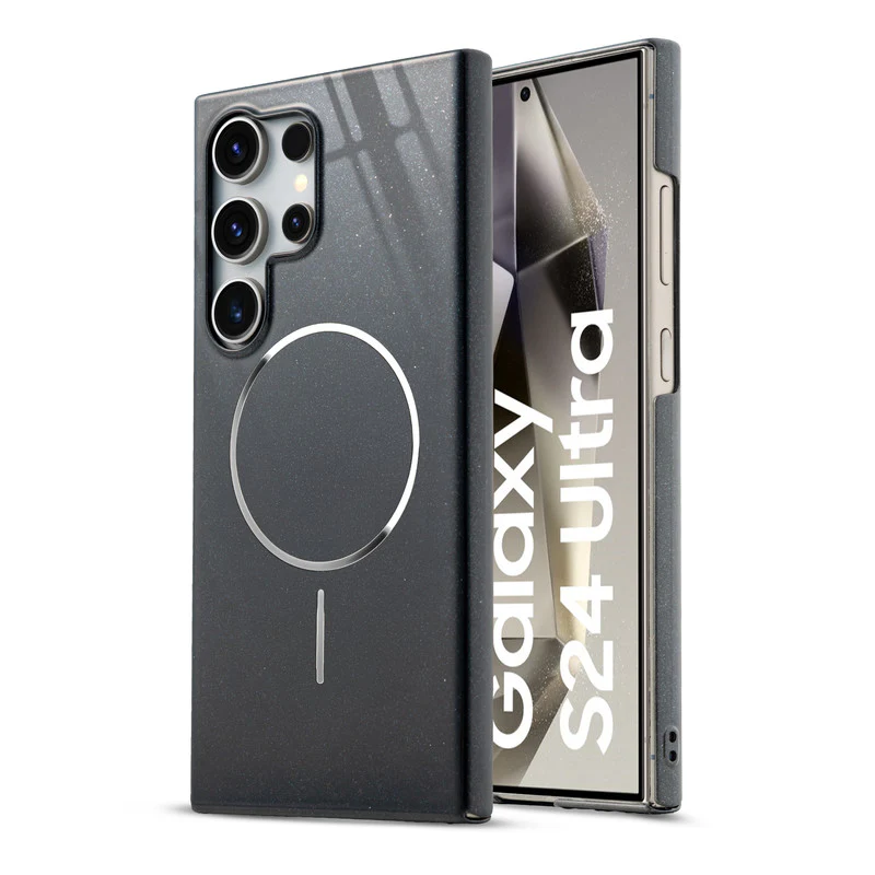 Smooth & Shiny Glossy Hard Back Cover Case For Samsung S24 Ultra 5G With Wireless Charging Support Support - Image 19