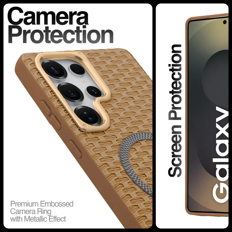 Rugged Silicone Grip Mobile Back Cover Case For Samsung S25 Ultra 5G With Wireless Charging Support Support - Image 12