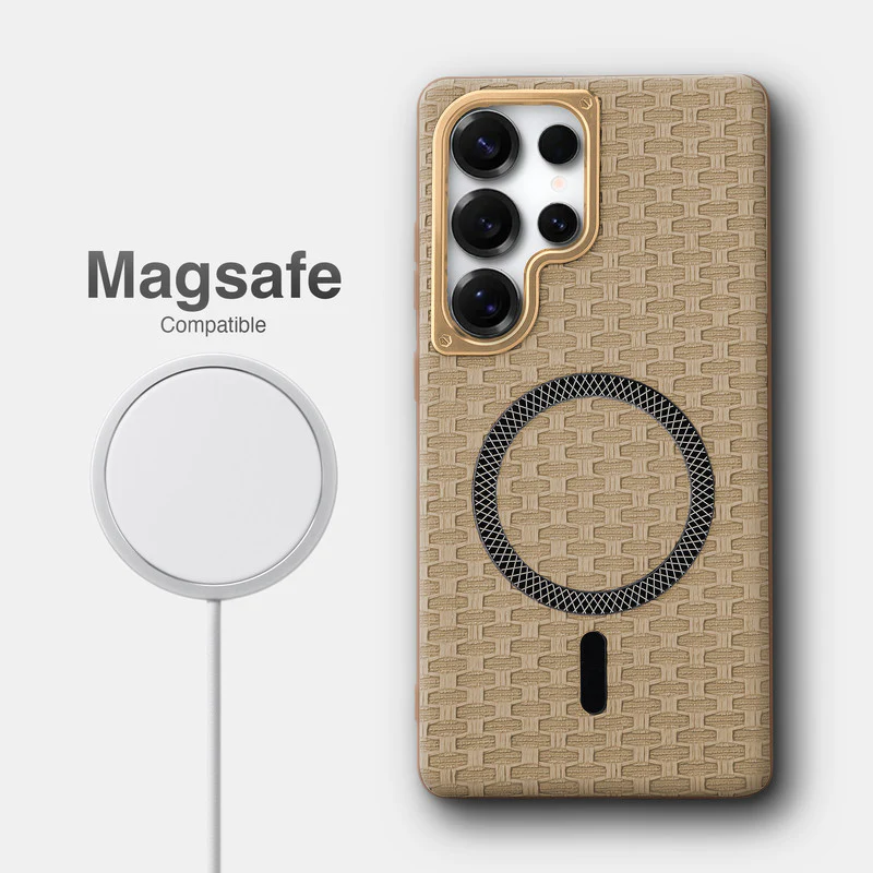 Rugged Silicone Grip Mobile Back Cover Case For Samsung S25 Ultra 5G With Wireless Charging Support Support - Image 22