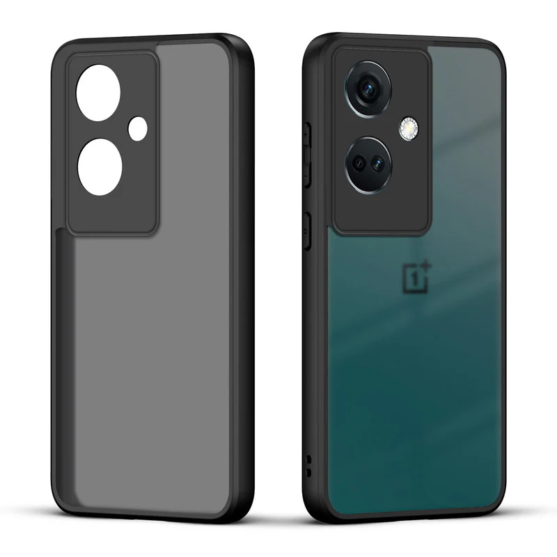 Semi-Transparent Premium Quality Back Cover Case for OnePlus Nord CE 3 5G - Image 3
