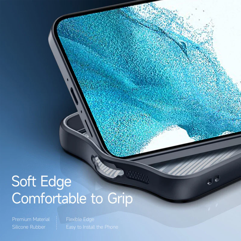 Semi-Transparent Premium Quality Back Cover Case for Samsung S22 5G - Image 4