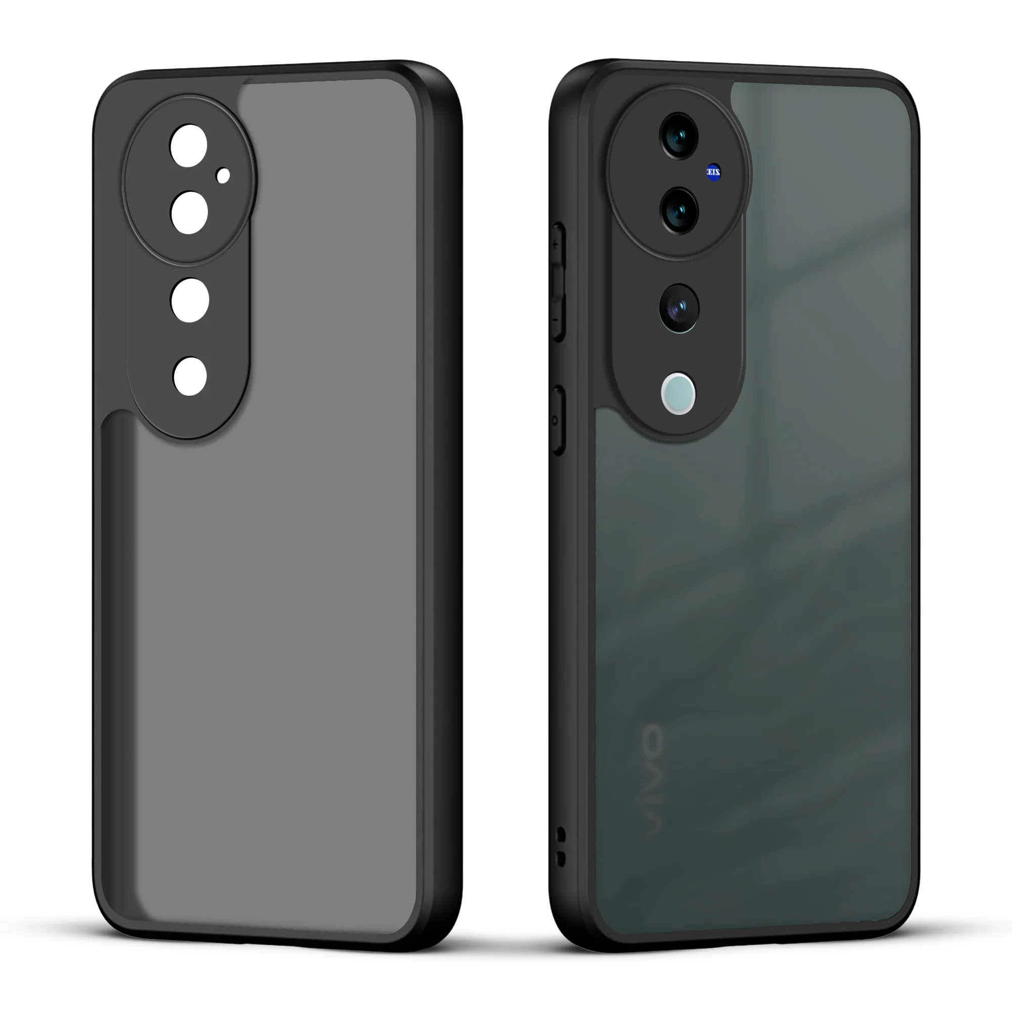 Semi-Transparent Premium Quality Back Cover Case Vivo V40 Pro 5G - Image 3