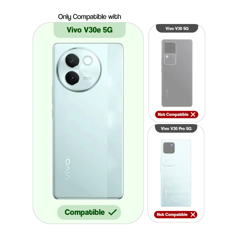 Shiny Edge Cuts Case for Vivo V30e 5G - Image 2