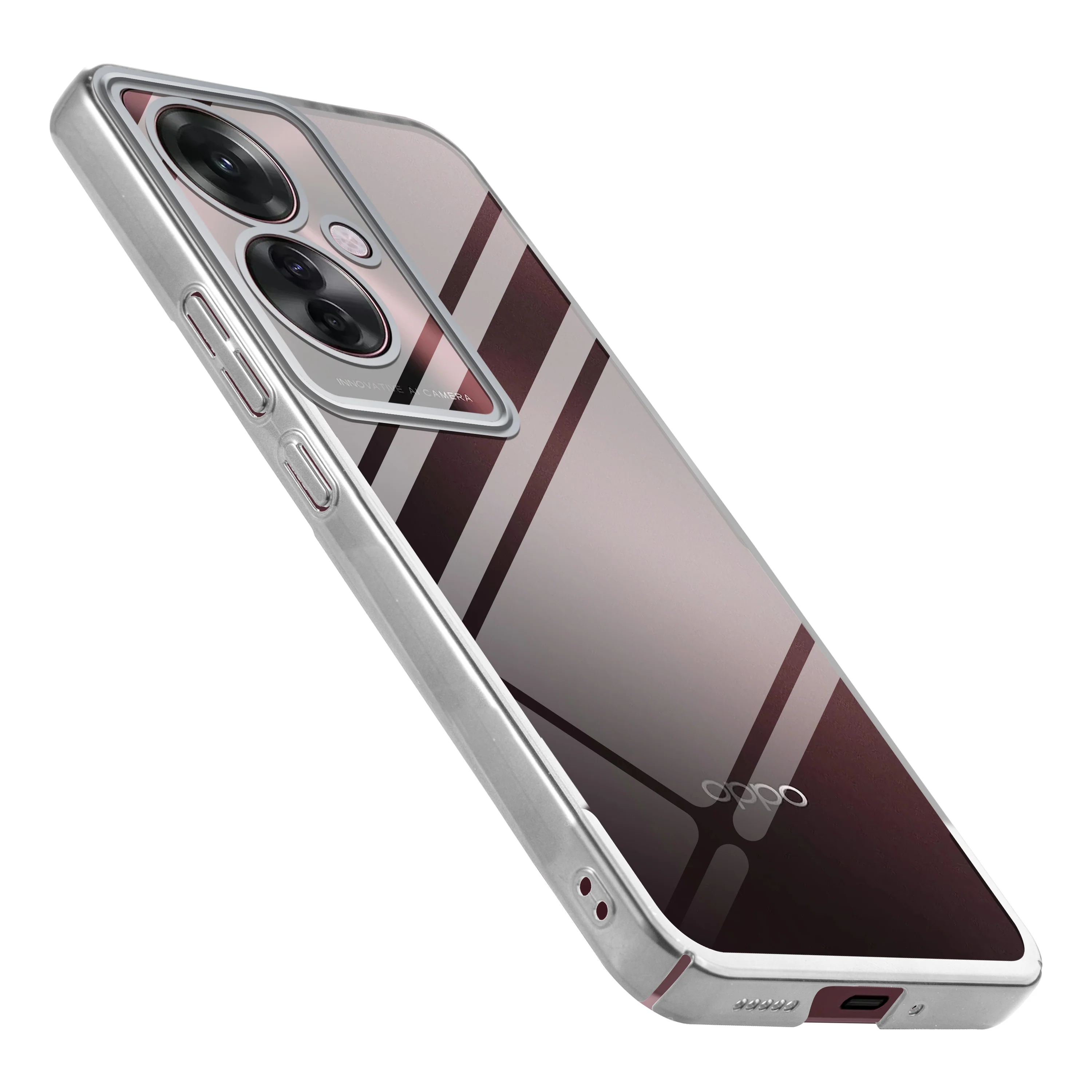 Shiny Edge Hard Case For Oppo F25 Pro 5G - Image 10