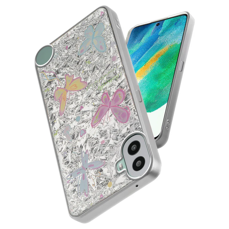 Shining Glossy Gradient Glitter Phone Back Cover Case for CMF by Nothing Phone 1 - Image 24