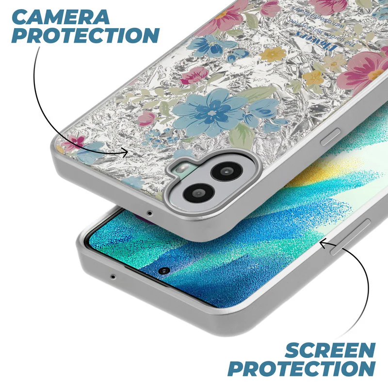 Shining Glossy Gradient Glitter Phone Back Cover Case for CMF by Nothing Phone 1 - Image 29