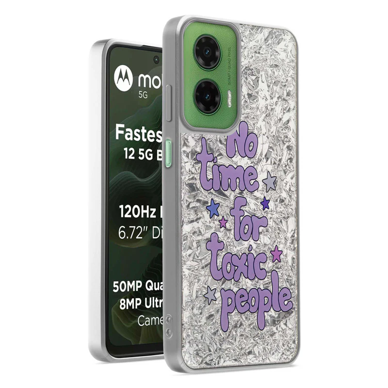 Shining Glossy Gradient Glitter Phone Back Cover Case for Motorola G35 5G - Image 49