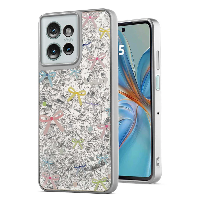 Shining Glossy Gradient Glitter Phone Back Cover Case for Motorola G75 5G - Image 22