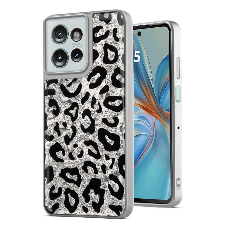 Shining Glossy Gradient Glitter Phone Back Cover Case for Motorola G75 5G - Image 40