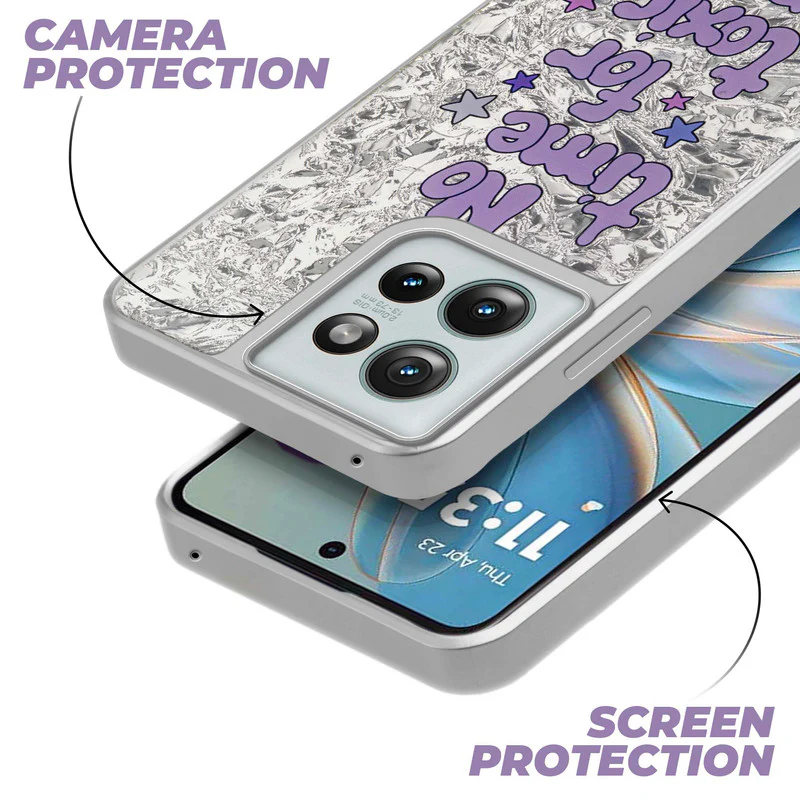 Shining Glossy Gradient Glitter Phone Back Cover Case for Motorola G75 5G - Image 53
