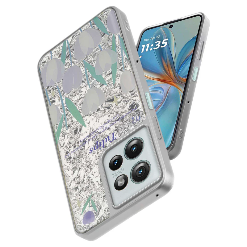 Shining Glossy Gradient Glitter Phone Back Cover Case for Motorola G75 5G - Image 60