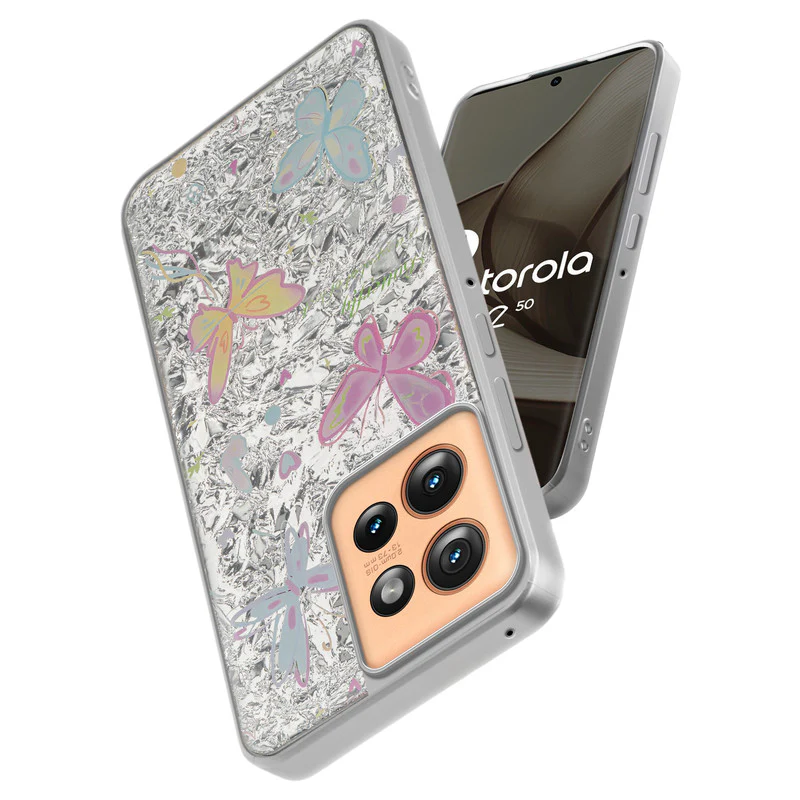 Shining Glossy Gradient Glitter Phone Back Cover Case for Motorola Moto Edge 50 5G - Image 30