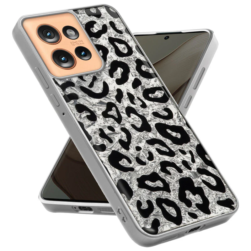 Shining Glossy Gradient Glitter Phone Back Cover Case for Motorola Moto Edge 50 5G - Image 39