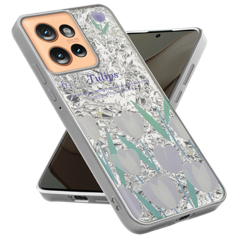 Shining Glossy Gradient Glitter Phone Back Cover Case for Motorola Moto Edge 50 5G - Image 57