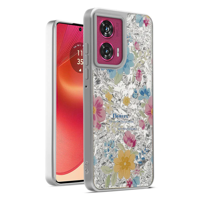 Shining Glossy Gradient Glitter Phone Back Cover Case for Motorola Moto Edge 50 Fusion 5G - Image 31