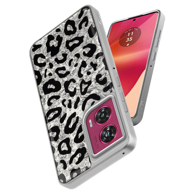 Shining Glossy Gradient Glitter Phone Back Cover Case for Motorola Moto Edge 50 Fusion 5G - Image 42