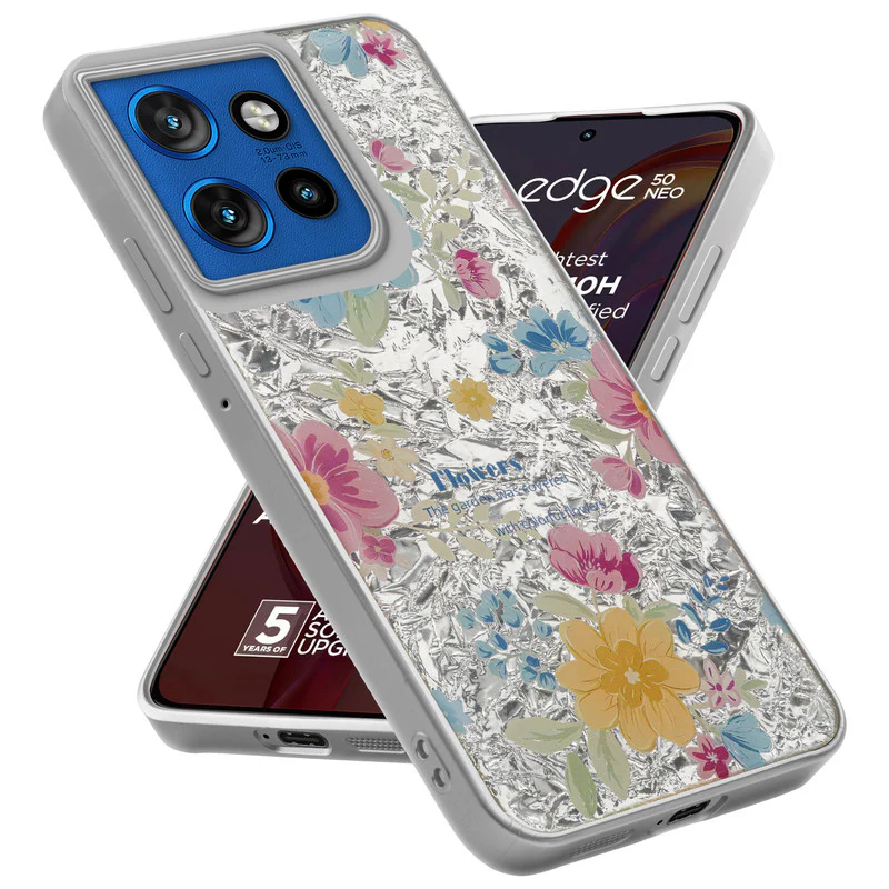 Shining Glossy Gradient Glitter Phone Back Cover Case for Motorola Moto Edge 50 Neo 5G - Image 33