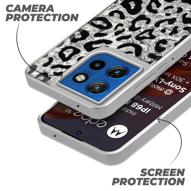 Shining Glossy Gradient Glitter Phone Back Cover Case for Motorola Moto Edge 50 Neo 5G - Image 41