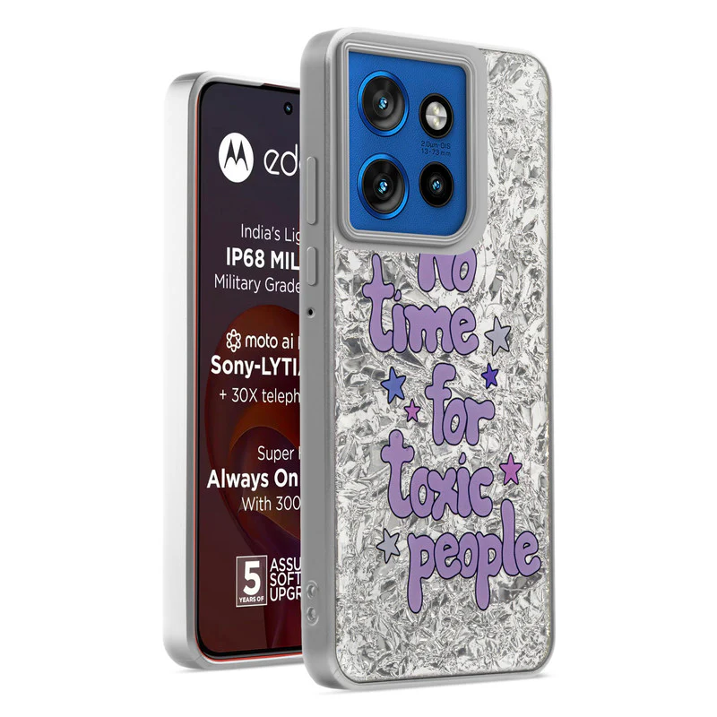 Shining Glossy Gradient Glitter Phone Back Cover Case for Motorola Moto Edge 50 Neo 5G - Image 49
