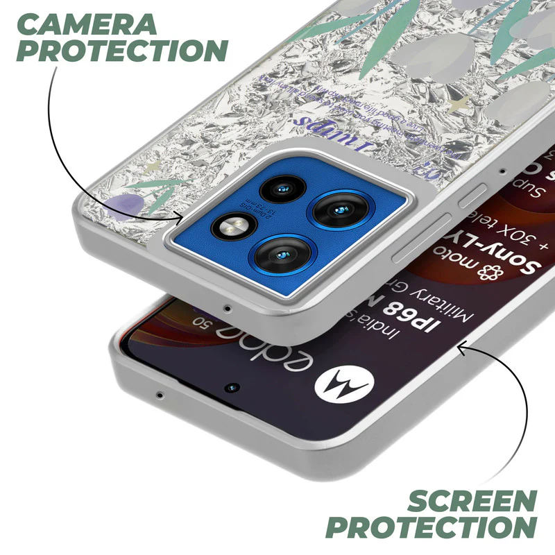 Shining Glossy Gradient Glitter Phone Back Cover Case for Motorola Moto Edge 50 Neo 5G - Image 59