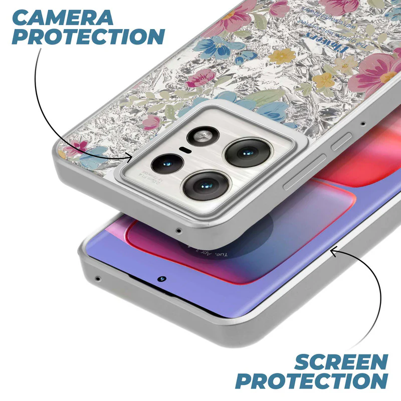 Shining Glossy Gradient Glitter Phone Back Cover Case for Motorola Moto Edge 50 Pro 5G - Image 11