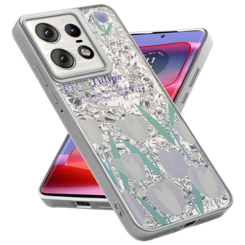 Shining Glossy Gradient Glitter Phone Back Cover Case for Motorola Moto Edge 50 Pro 5G - Image 15