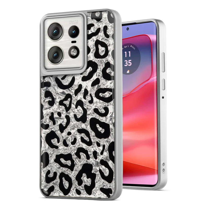 Shining Glossy Gradient Glitter Phone Back Cover Case for Motorola Moto Edge 50 Pro 5G - Image 46