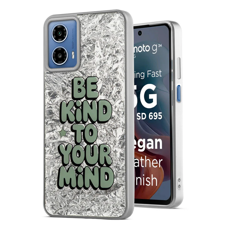 Shining Glossy Gradient Glitter Phone Back Cover Case for Motorola Moto G34 5G - Image 10