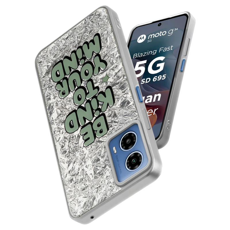 Shining Glossy Gradient Glitter Phone Back Cover Case for Motorola Moto G34 5G - Image 12