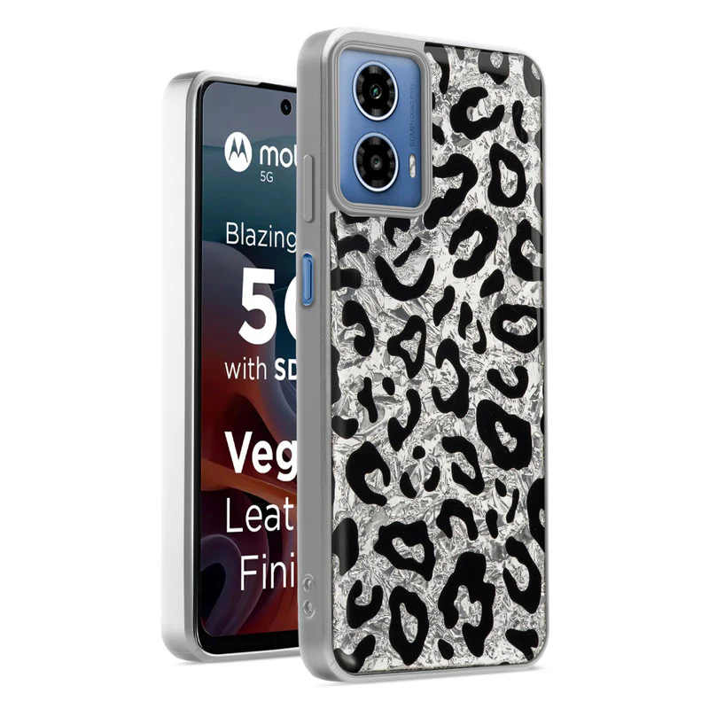 Shining Glossy Gradient Glitter Phone Back Cover Case for Motorola Moto G34 5G - Image 37