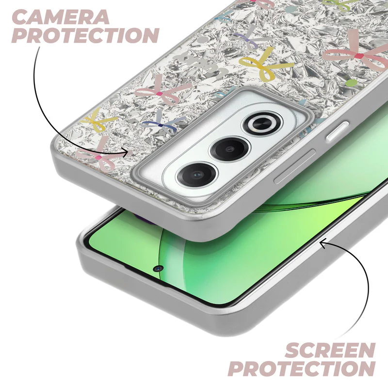 Shining Glossy Gradient Glitter Phone Back Cover Case for Oppo K12x 5G - Image 23