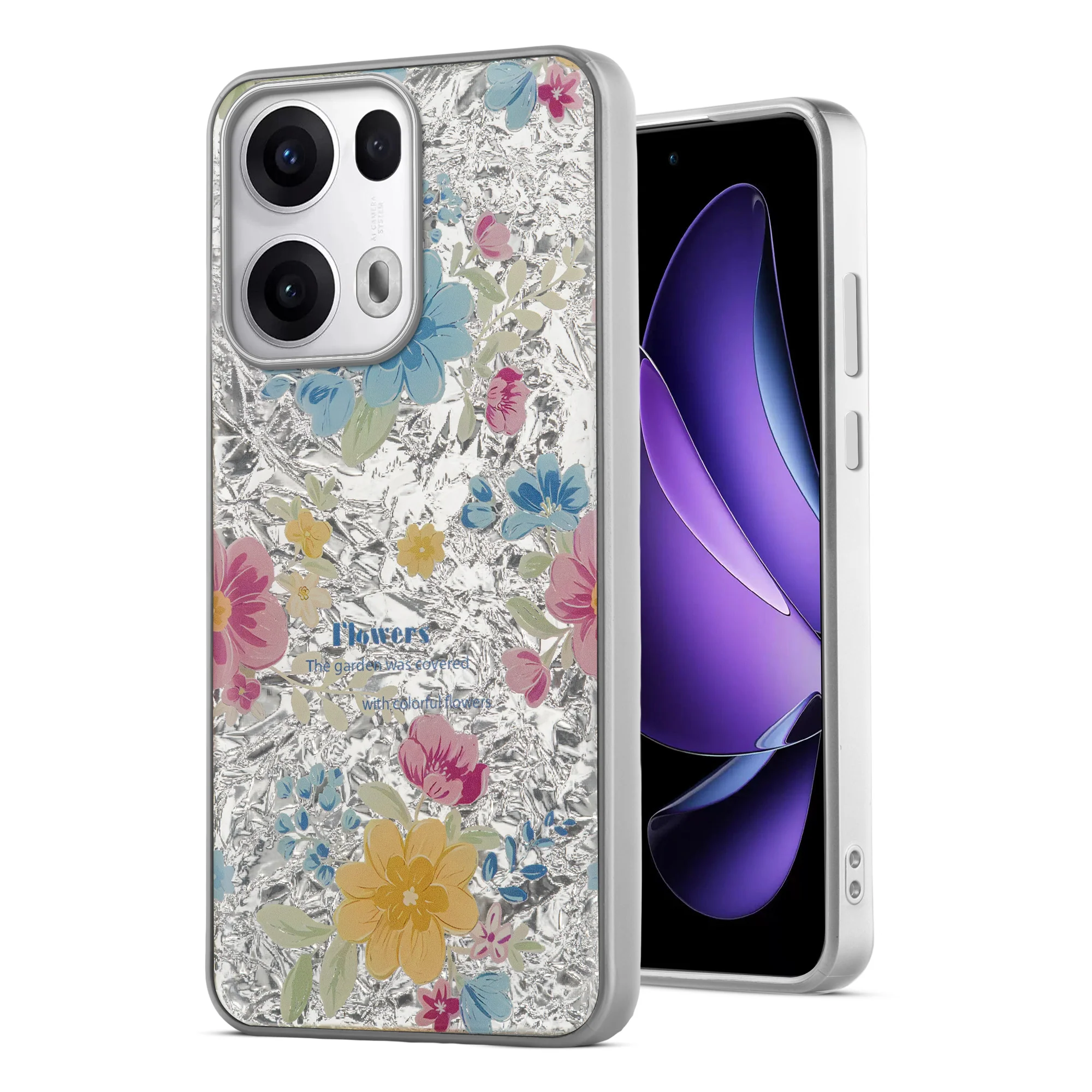 Shining Glossy Gradient Glitter Phone Back Cover Case for Oppo Reno 13 Pro 5G - Image 34