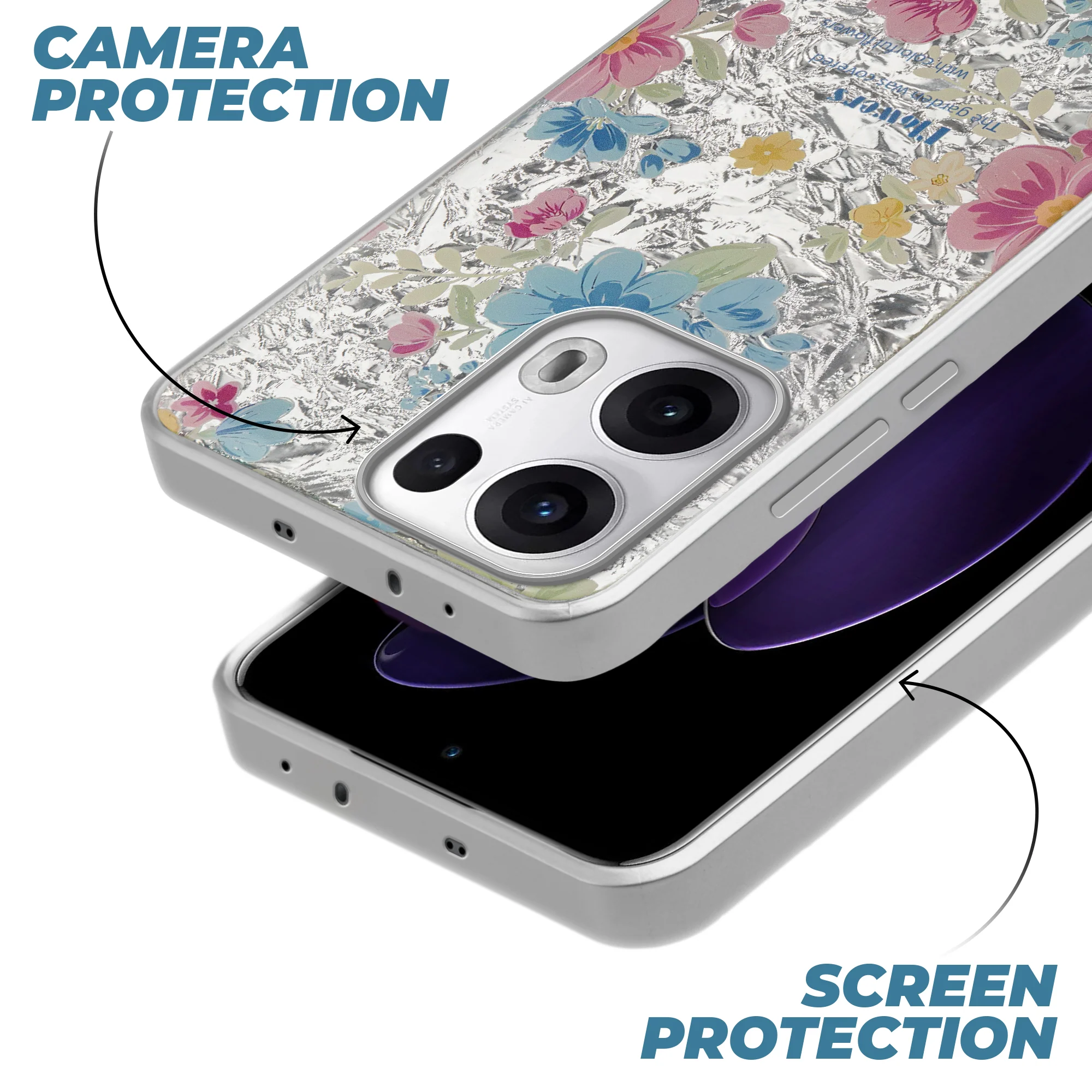 Shining Glossy Gradient Glitter Phone Back Cover Case for Oppo Reno 13 Pro 5G - Image 35