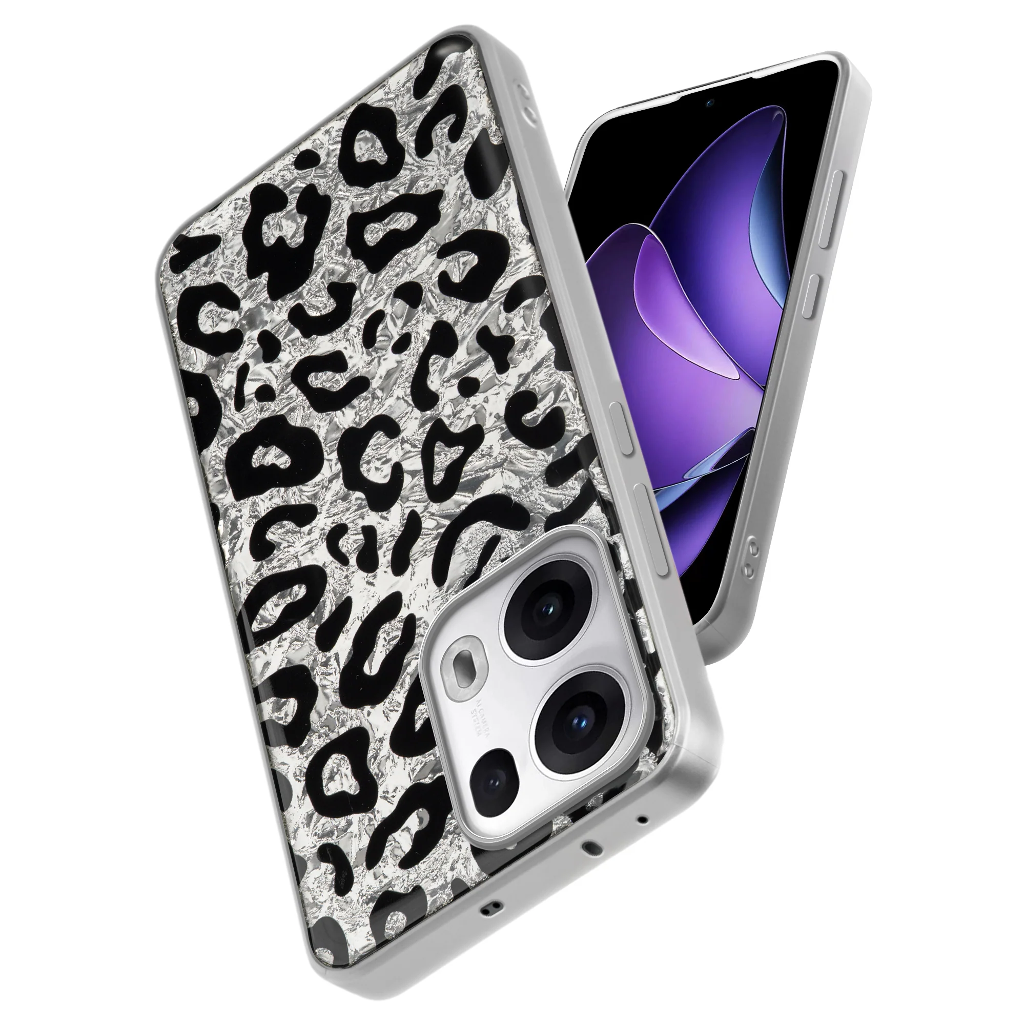 Shining Glossy Gradient Glitter Phone Back Cover Case for Oppo Reno 13 Pro 5G - Image 42