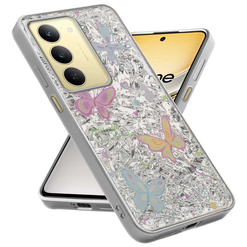 Shining Glossy Gradient Glitter Phone Back Cover Case for Realme 14x 5G - Image 27