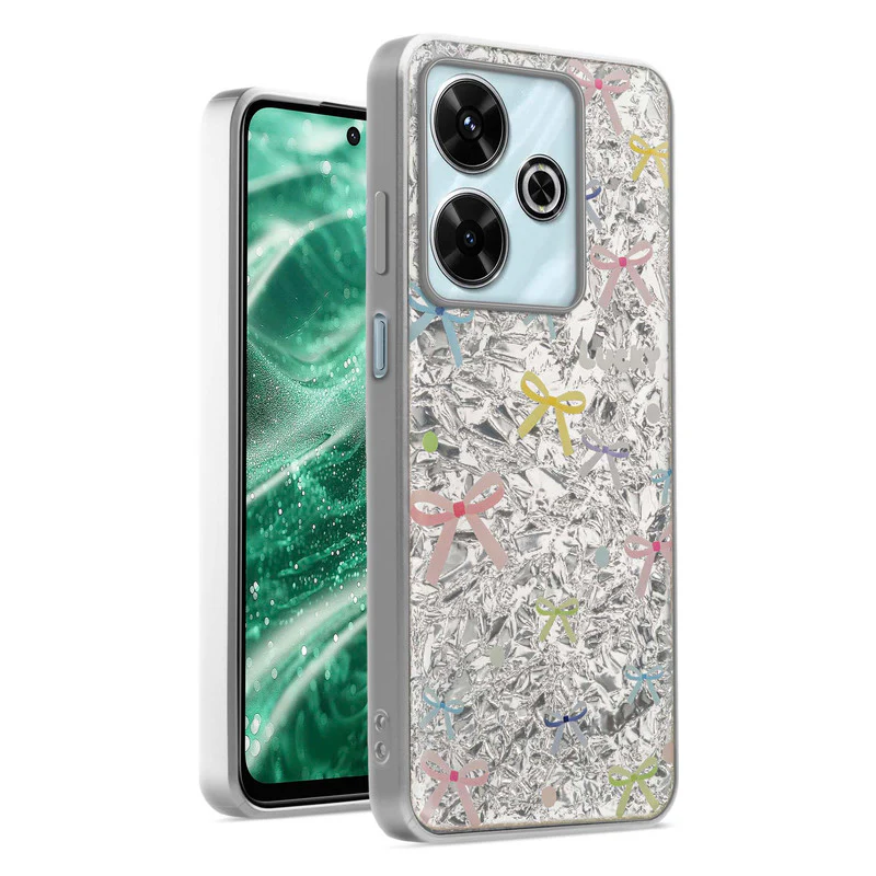 Shining Glossy Gradient Glitter Phone Back Cover Case for Redmi 13 5G - Image 19